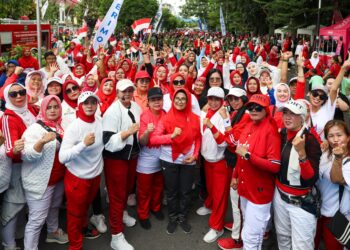 Car Free Day Bertajuk Gempita Kemerdekaan RI-79 di Pematangsiantar