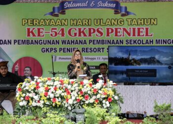 Wali Kota Pematangsiantar Hadiri HUT GKPS Paniel ke 54