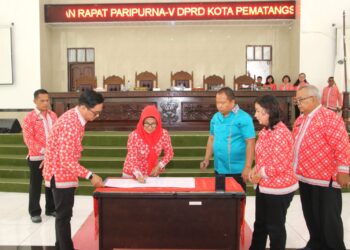 Wali Kota Hadiri Penutupan Rapat Paripurna V DPRD Kota Pematangsiantar Tahun 2024