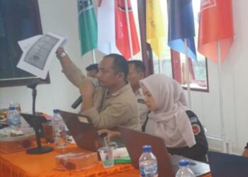 Awasi Pleno Penetapan Daftar Pemilih Sementara Tingkat Kabupaten Pada Pilkada 2024, Bawaslu Sarankan Pencermatan Kembali