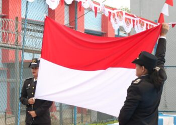 Peringati HUT RI ke-79, Lapas Kelas IIA Pematangsiantar Laksanakan Upacara dan Syukuran Hari Pengayoman ke-79 tahun 2024