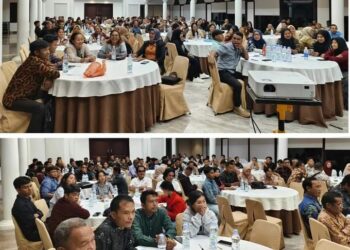 Wujudkan Data Pemilih  Berkualitas, Bawaslu Simalungun Gelar Rakernis Bersama Panwascam