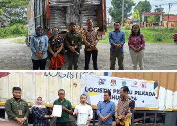 Bawaslu Simalungun Awasi Penerimaan Bilik Suara Pilkada 2024