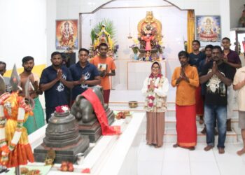 Hadir Dalam Acara Ganesh Chaturthi, Wali Kota Pematangsiantar Ucapkan Selamat Kelahiran Dewa Ganesha