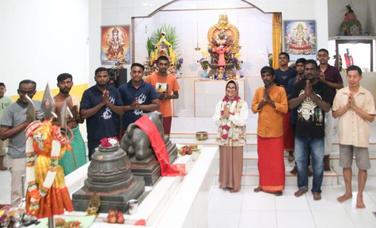 Hadir Dalam Acara Ganesh Chaturthi, Wali Kota Pematangsiantar Ucapkan Selamat Kelahiran Dewa Ganesha