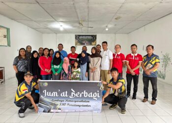Indahnya Jum’at Berbagi, Lapas Kelas IIA Pematang Siantar Bagikan Bantuan Sosial Kepada Anak Yatim