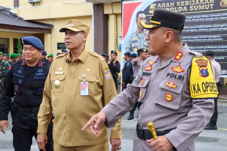 Ikuti Apel Gelar Pasukan Zebra Toba 2024,  Matheos Berharap Operasi Zebra Toba 2024 Berjalan Lancar