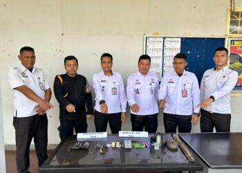 Ciptakan Rasa Aman, Lapas Pematang Siantar Kembali Gelar Razia Rutin Blok Hunian