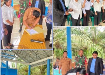 Pengawas TPS se Silou Kahean Resmi Dilantik