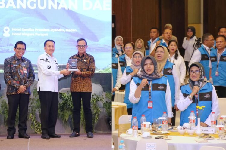 Wali Kota Pematangsiantar dr Susanti Dewayani SpA menghadiri Rapat Koordinasi Nasional (Rakornas) Pembangunan Daerah Dengan Provinsi Sumut