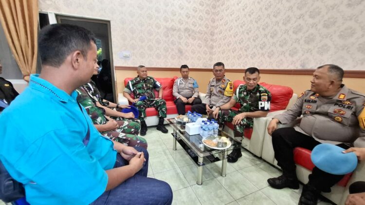 Propam Polres Simalungun dan Denpom I/1 Pematangsiantar Perkuat Sinergitas