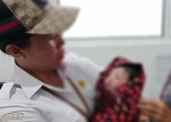 Heboh, Warga Temukan Bayi perempuan di Dalam Gubuk  Di Silou Kahean