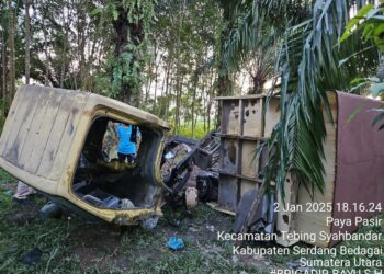 Bermuatan 5 ton Jagung Truk Coltdiesel Hilang di Tanah Jawa,  Ditemukan di Desa Paya Pasir  Serdang Bedagai