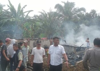 Rumah Brahim Terbakar di Tanah Jawa, Kerugian Berkisar 120 jt
