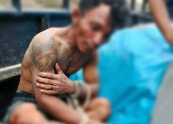 Pria Bertato Diserahkan ke Polsek Silou Kahean, Diduga Mencuri Pompa Air