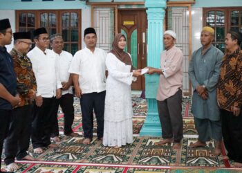 Wakil Wali Kota Pematangsiantar Buka Puasa Bersama Jemaah Masjid Al-Ikhlas
