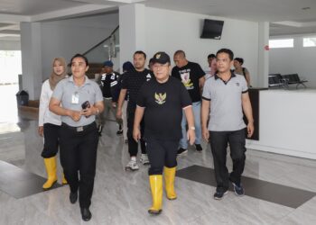 Wesly Menekankan Agar Terminal Tipe A Tanjung Pinggir Segera Dioperasikan