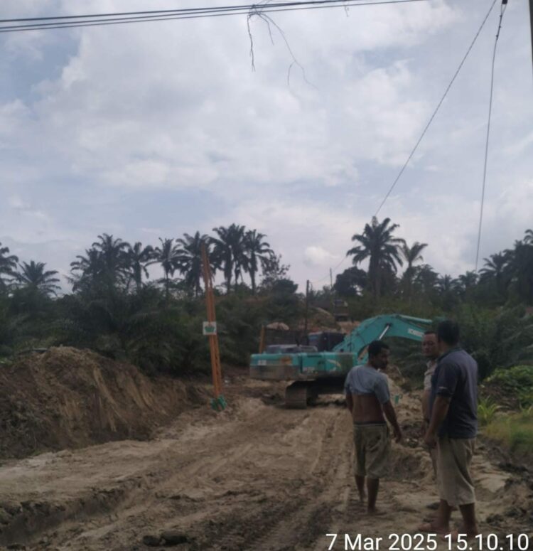 Galian C Tanah Timbun Untuk Jalan Tol Diduga Diambil Diatas HGU PTPN IV Unit Marjandi