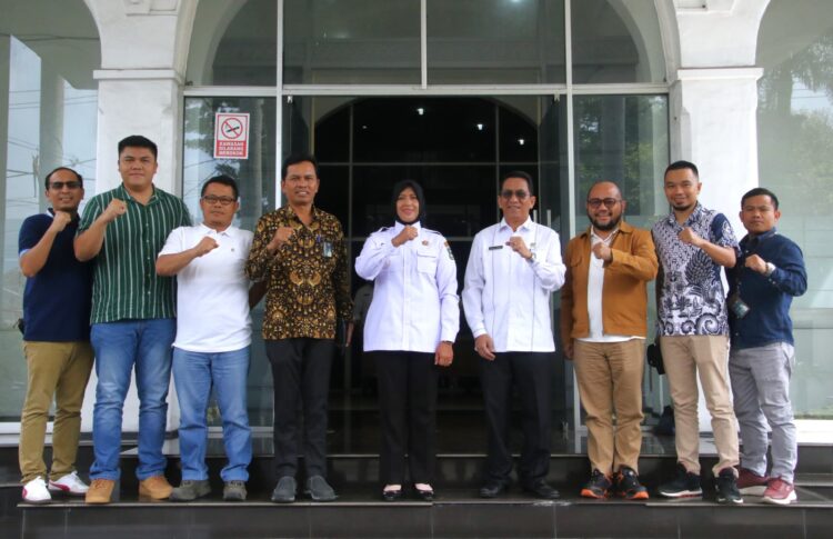 Herlina Terima Audiensi PT PLN UP3 Pematangsiantar