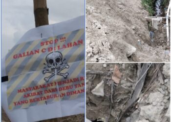 Diduga Belum Memiliki ijin Lengkap, Galian C di Panei Tongah Kembali Beroperasi, Sebabkan Kerusakan Jalan