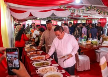 Open House Idul Fitri, Wali Kota Pematangsiantar Disambut Dandim 0207/SML