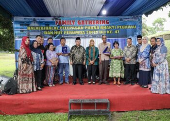 Halal Bihalal Idul Fitri Perumda Tirta Uli, Wali Kota Berharap Tirta Uli Menjadi Lebih Baik