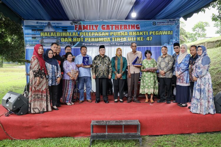 Halal Bihalal Idul Fitri Perumda Tirta Uli, Wali Kota Berharap Tirta Uli Menjadi Lebih Baik