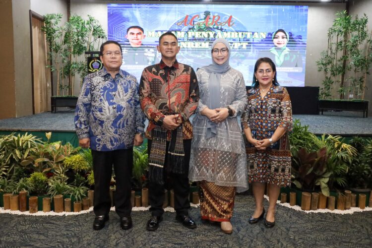 Wesly Sambut Danrem 022/PT Kolonel Inf Agus Supriyono, SE MHan