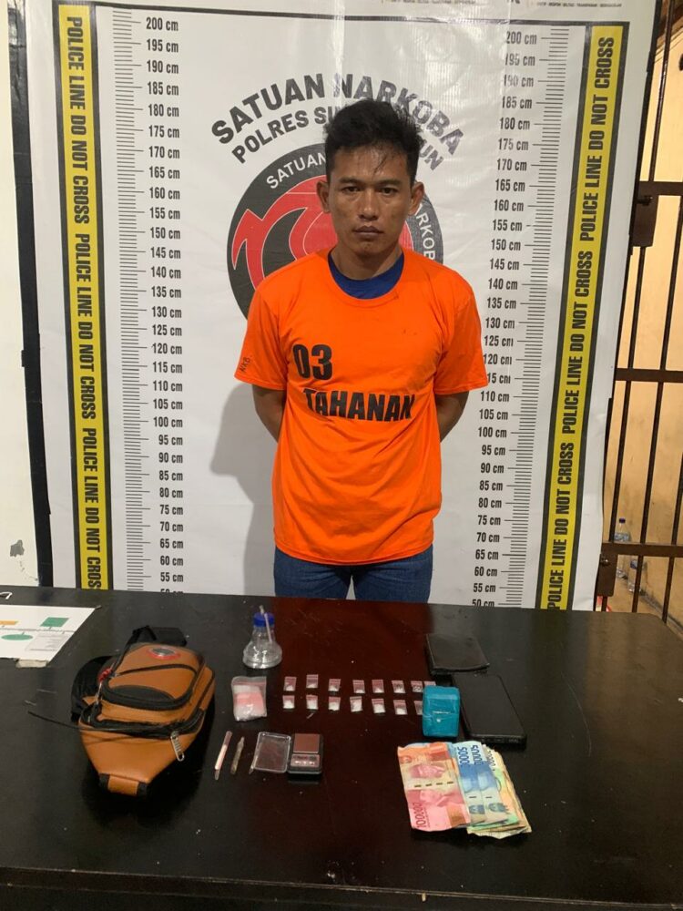 Sat Narkoba Polres Simalungun Amankan 5,58 Jee Shabu dari Bandar Huluan
