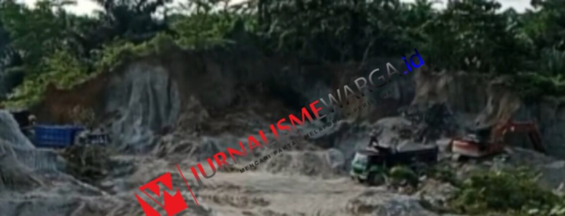 Diduga Tidak Miliki Ijin Lengkap, Galian C Simpang Derek Dolok Merawan Bebas Suplay Tanah Urug Untuk Jalan Tol