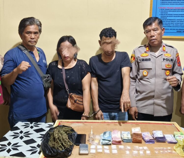 Polsek Bangun Ringkus Diduga Pengedar S4bu, Barang Bukti  54,41 Gr dan Jutaan Uang Diamankan