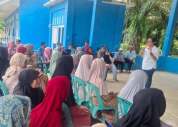 Pemerintah Nagori Silau Dunia Laksanakan Program Posyandu Lansia Bersama UPT Puskesmas Negeri dolok