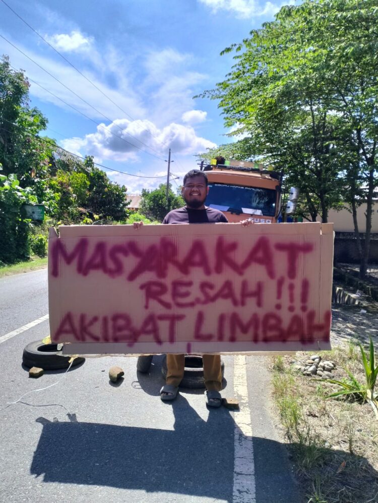 Limbah PKS PT RAS Diduga Cemari Sungai Bah Bolon, Masyarakat Desa Sipispis Protes Meminta Aktifitas PKS Dihentikan Sementara