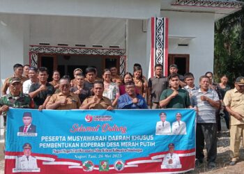 Berjalan Lancar, Koperasi Merah Putih Desa Nagori Tani Terbentuk