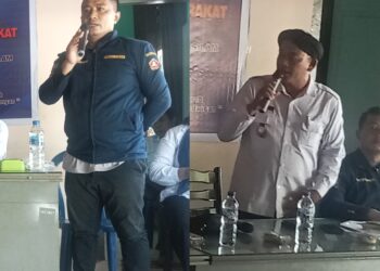 Karang Taruna Berkerja Sama Dengan STAI Panca Budi Perdagangan Sosialisasi Hukum di Nagori Bandar Tinggi