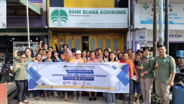 Bank Buana Agribisnis Berikan Literasi Keuangan, Kabag Riski Liando Sumbayak :  ” Komitmen Kami memperkuat daya saing dan keberlanjutan UMKM di Simalungun”
