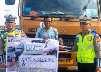 Sosialisasi Dikmas Lantas, Iptu Devi Siringoringo:”Stop Over Load dan Over Dimension”
