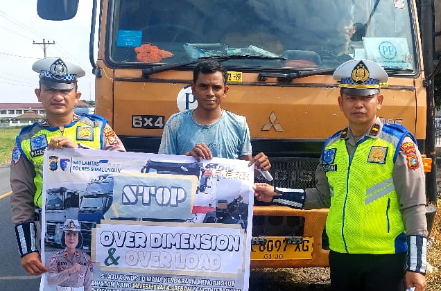Sosialisasi Dikmas Lantas, Iptu Devi Siringoringo:”Stop Over Load dan Over Dimension”
