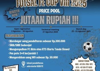 Dr Liharman Saragih, Pjs Dekan FE USI apresiasi FE Usi Cup VIII