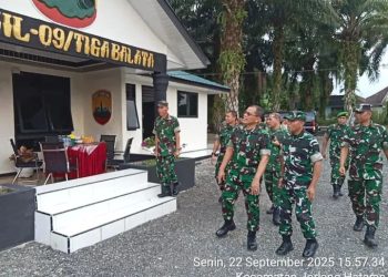 Brigjen TNI Surya Darma Damanik Tinjau Langsung Rehabilitasi Koramil di Simalungun