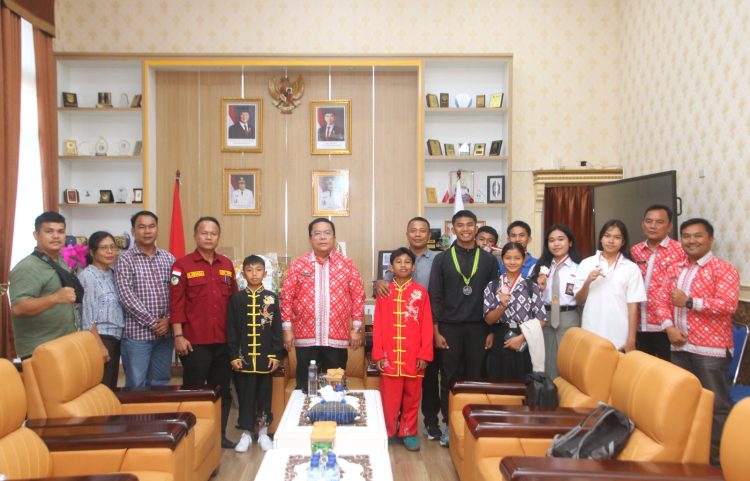Jelang Laga di Malaysia, Wali Kota Pematangsiantar Beri Dukungan untuk Atlet Wushu