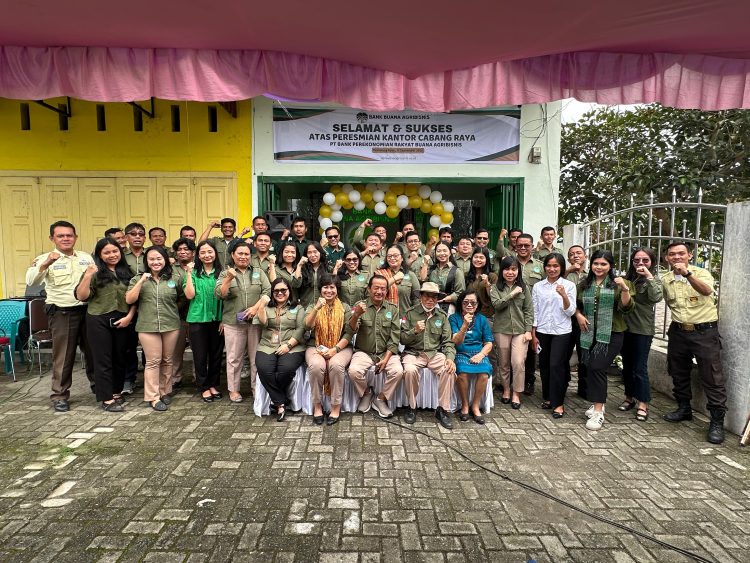 Perkuat Layanan UMKM, BPR Buana Agribisnis Resmikan Kantor Cabang Raya