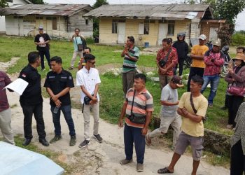 Warga Nagori Tangga Batu Geruduk Perusahaan Sawit, Tuntut Penghentian HGU PT. KASS