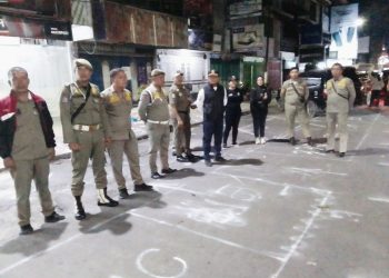 Pemko Siantar Amankan Pergeseran Pedagang Jelang Perobohan Gedung IV Pasar Horas