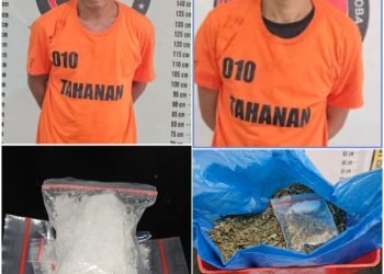 Polres Simalungun Tangkap Dua Bandar Narkoba, Sita 53 Gram Sabu dan 100 Gram Ganja