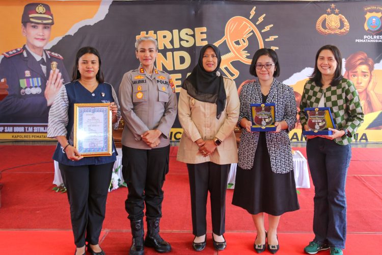 Herlina Ajak Warga Pematangsiantar ‘Rise and Speak’: Berani Bicara Lawan Kekerasan Perempuan dan Anak