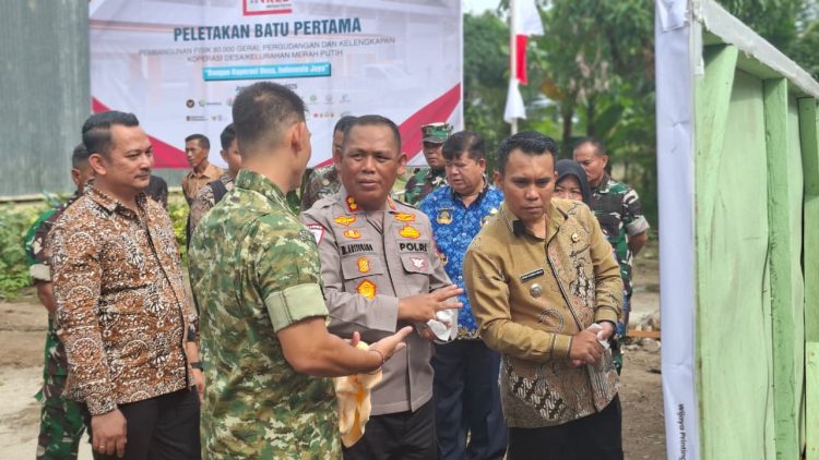 Simalungun Ikut Program Nasional: Peletakan Batu Pertama Pembangunan 800 Unit Koperasi Merah Putih Dimulai