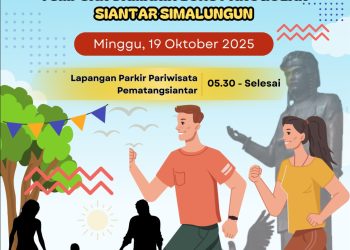 AYO SEHAT! TDBP Undang Warga Siantar ‘Jalan Sehat’ Akbar Keliling Kota Besok Pagi, Gratis!