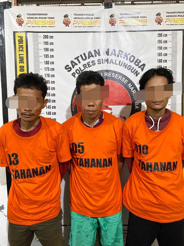 Pesta Sabu Berakhir! Tiga Pria Digulung di Bandar Masilam, Polisi Amankan 8,12 Gram Narkoba