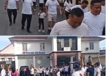TDBP Gelar ‘Jalan Sehat Persatuan’, Wujud Komitmen Jaga Budaya dan Generasi Sehat